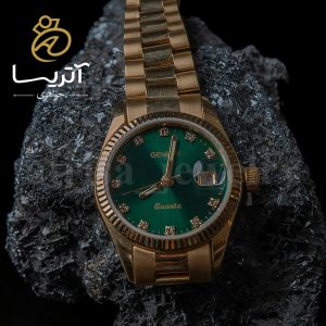 ساعت مچی طلا زنانه Geneva لوکس