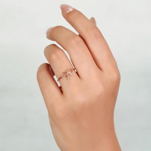 انگشتر زنانه پاپیون_کد: sa112