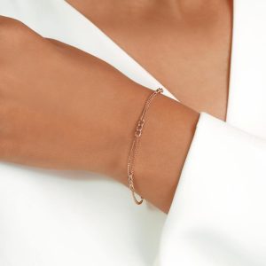 دستبند زنانه طلا_کد: sd110