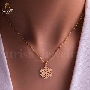مدال دانه برف طلا_کد: pe149