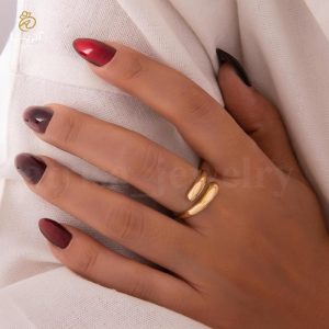 انگشتر طلا گلدیس باب تک لاین an152