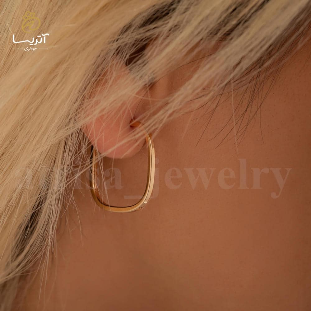 گوشواره حلقه آکوا