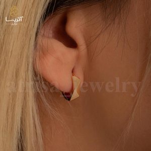 گوشواره طلا کی گلد